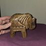 Carved Wooden Elephant figure Image 5