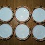 Vintage Royal Albert Bone China Porcelain coffee tea cupcake set saucer cake plate Image 5