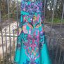 Villa green hankerchief dress (free post) Image 9