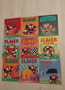 9 Elmer books