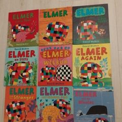 9 Elmer books