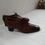 Martina Italian Ladies All Leather Shoes Size 39/6 Image 2