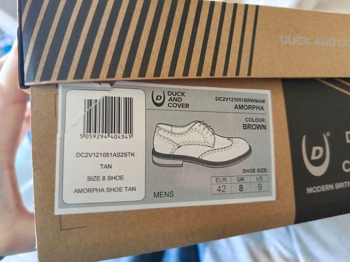 shoes size 8 brown Tan