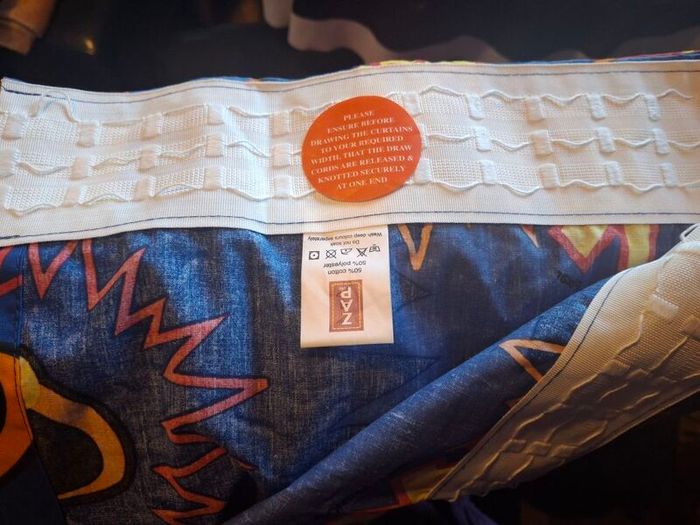 Disney Pixar Incredibles Curtains