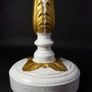 Large Painted & Parcel Gilt Carved Wooden Columns Image 2