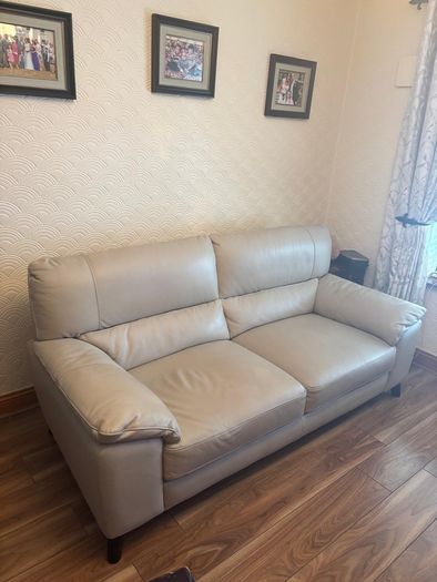 Leather Sofa 3 and 2 Seater