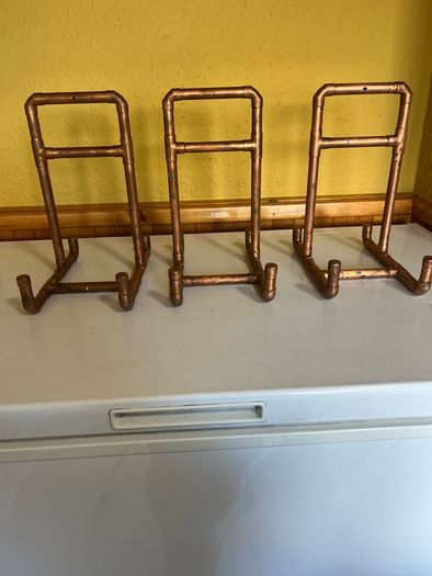 Copper pipe art works
