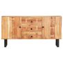 Sideboard 150x40x75 cm Solid Acacia Wood Image 6