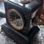 Antique french Mantel Clock working perfectly Beautiful  1800s Image 2