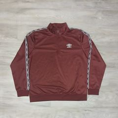 Track Jacket Umbro Maroon