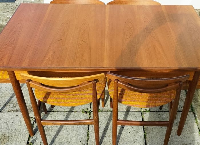 Mid Century Vintage G Plan Kofod Larsen Danish Range Dining Set