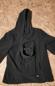 Baby wearing fleece