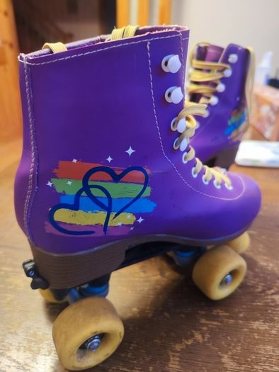 Rookie Adjustable Roller Skates size UK 3 - 4 - 5
