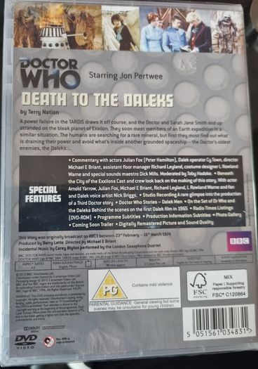 Doctor Who Death To The Daleks