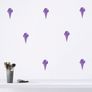 Ice Cream Wall Decal, Ice Cream Sticker, Baby Wall Decal, Ice Cream Pattern, Baby room ice cream decal, Gif ideas, Nursery Ice Cream Image 2