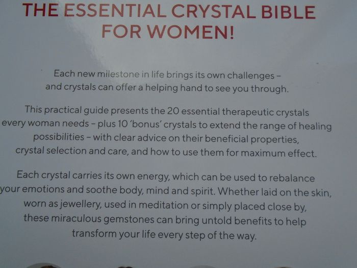 Crystal healing for women, Paperback book, Non fiction