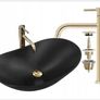 Washbasin set + tap + stopper Image 4