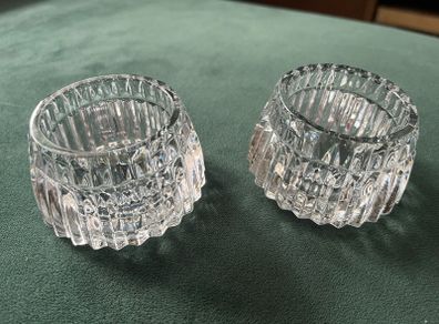 Tipperary crystal tea light holders