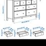 Ikea hemnes 8 drawer dresser Image 7