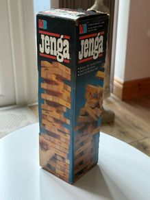 Vintage Jenga - Milton Bradley 1986 Edition