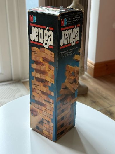 Vintage Jenga - Milton Bradley 1986 Edition