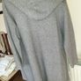 DECK by Decollage grey longline knit coatigan with hood uk 12 Image 6