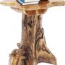Rustic Design Side Table Tree Small Nature (FREE POSTAGE) Image 4