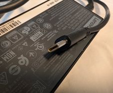 Genuine Lenovo 65W adapter, charger. usb C type