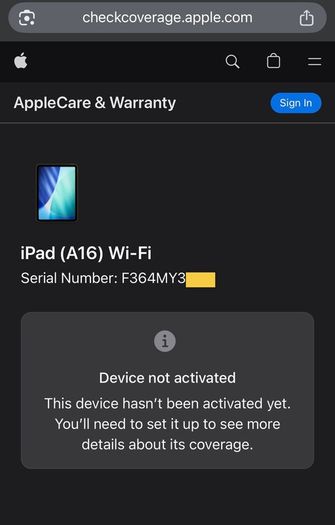 Apple iPad 11 (A16) WiFi 128GB Blue