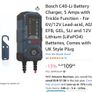Bosch C40-Li Battery Charger, 5 Amps with Trickle Function - For 6V/12V Image 7