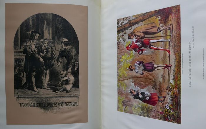 The Library Shakespeare Illustrated by Sir John Gilbert, George Cruikshank & R Dudley - Midpoint Press - Complete Works