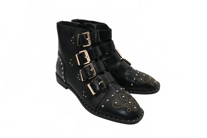 River Island black ankle boots