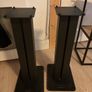Bower & Wilkins 606 S2 speakers x2 black with STAV24 stands Image 7