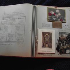 1936 Greeting card and Calendar sample book - The Royal Art Private Christmas Greeting Cards