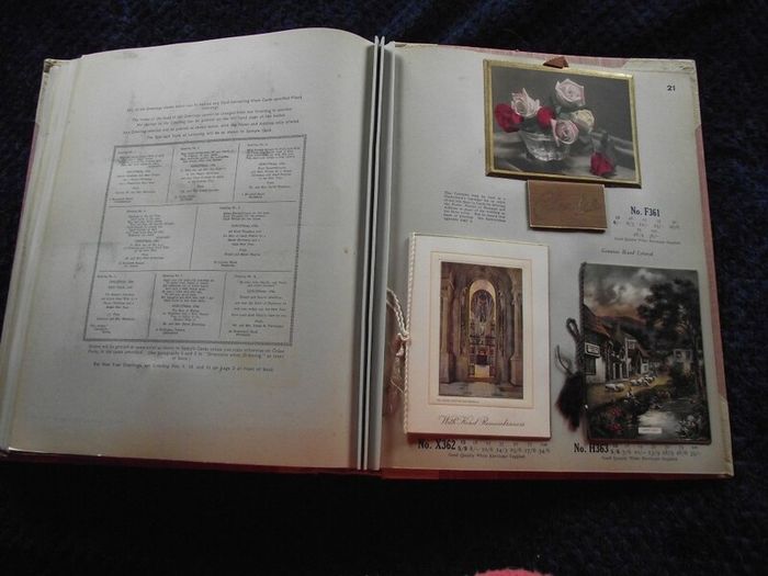 1936 Greeting card and Calendar sample book - The Royal Art Private Christmas Greeting Cards