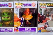 Spyro &amp; Crash Bandicoot Funko Pops
