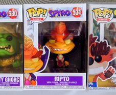 Spyro & Crash Bandicoot Funko Pops
