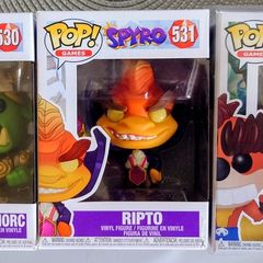 Spyro & Crash Bandicoot Funko Pops
