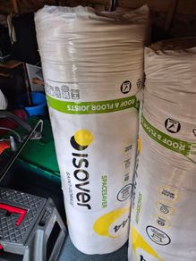 Roof, attic insulation 4 rolls 25msq