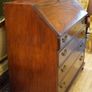 Large Victorian slant-front bureau chest / writing desk Image 4
