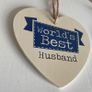 Wooden Hanging Plaque | Heart Shaped Image 9