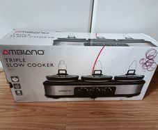 Ambiano triple slow cooker