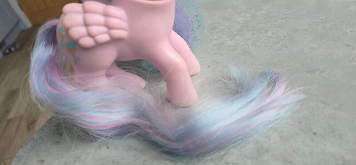 Brilliant Bloom Princess Brush N Grow Ponies MLP G1 My Little Pony