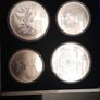 3x Canadian 1976 Montreal Olympics Silver Coins Display boxes Image 4