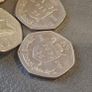 Fifty 1988 Ireland Eire Dublin Millennium 50 pence Coins Image 3