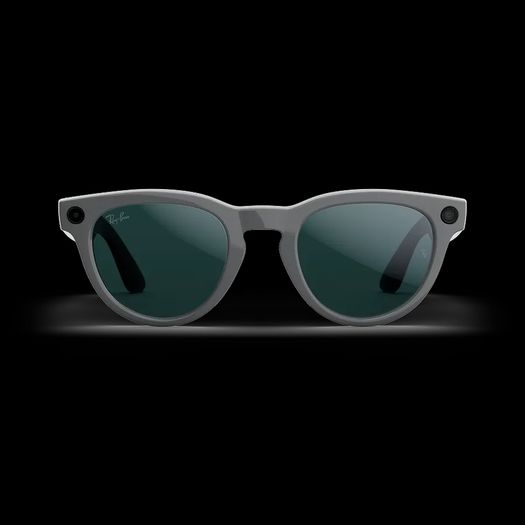 RAYBAN META HEADLINER - GEN 2 Sunglasses in Asteroid Grey and Clear/Emerald