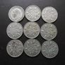 Great Britain. George V. 9 Silver@6 pence Run of the years (1928-1936)#2 Image 2