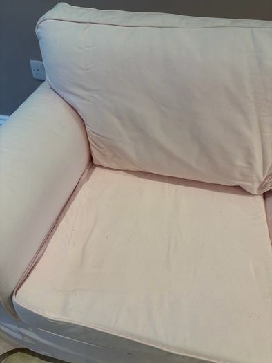 Pink Ikea Couch