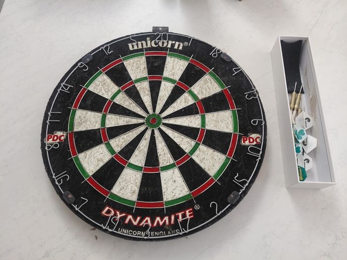 Dart board