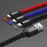 Baseus Three Primary Colors 3 In 1 Phone Cable Image 6